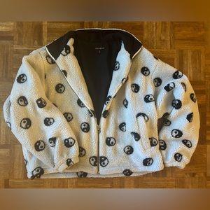 PacSun Unisex yin yang Sherpa. Size S